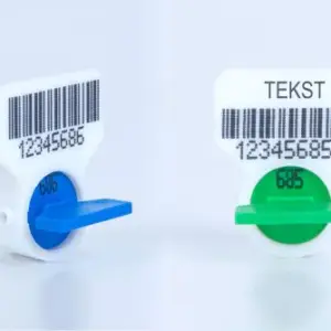 Sello de medidor de seguridad SIBO-ROTO WHITE a prueba de manipulaciones